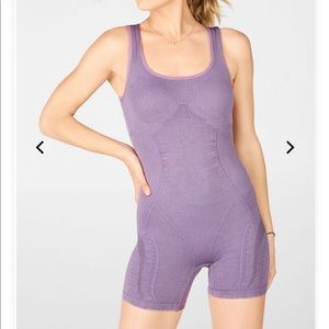 - Fabletics purple bodysuit